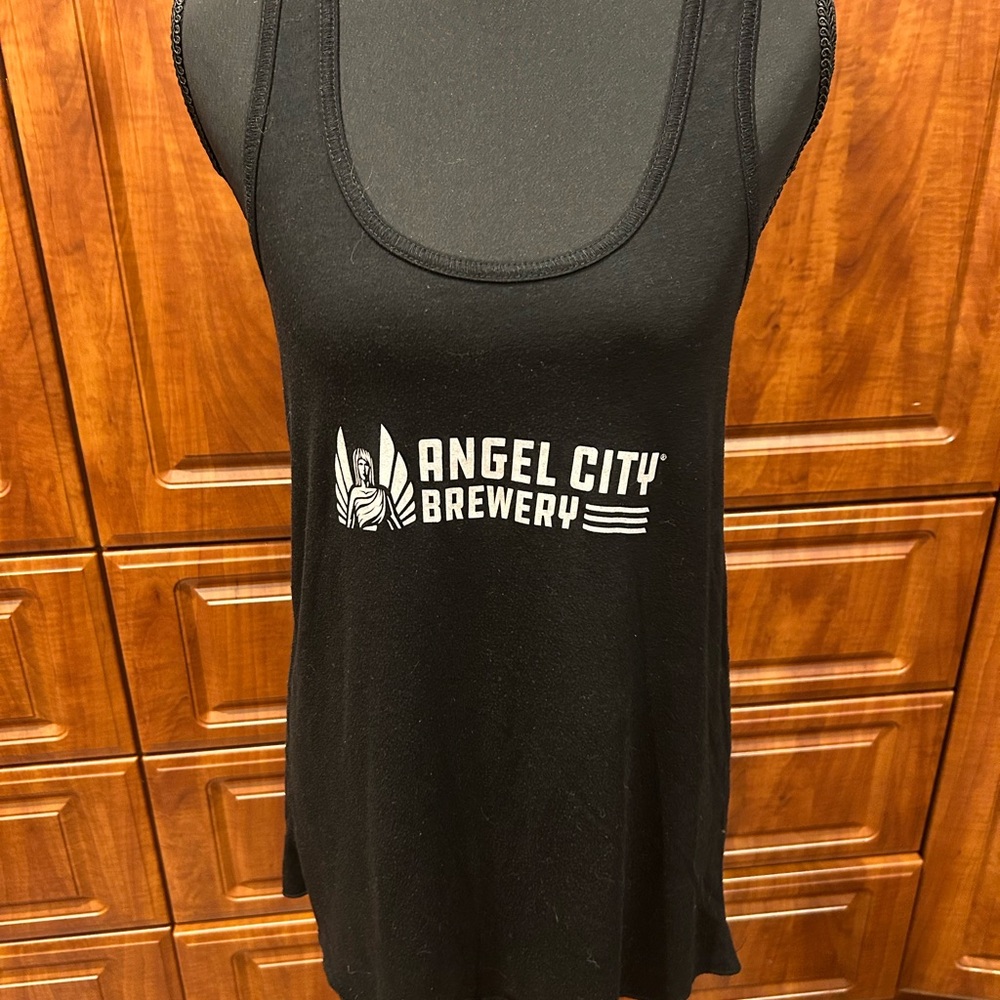 Angel City Brewery Black Graphic Tank Top